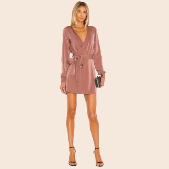 NBD Mauve Janet Mini Dress Size XS New With Tags - Picture 1 of 16